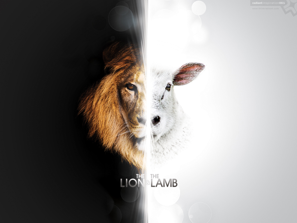 No. 061 - The Lion & The Lamb (www.thinkradiant.com)
