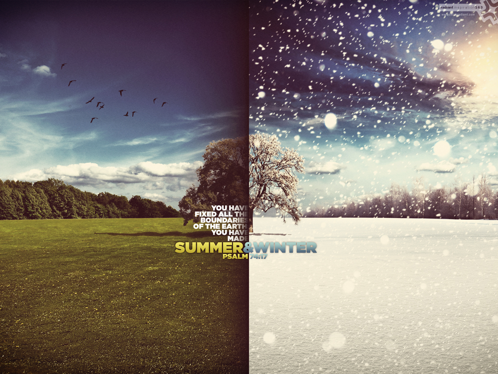 No. 163 - Summer & Winter (www.thinkradiant.com)